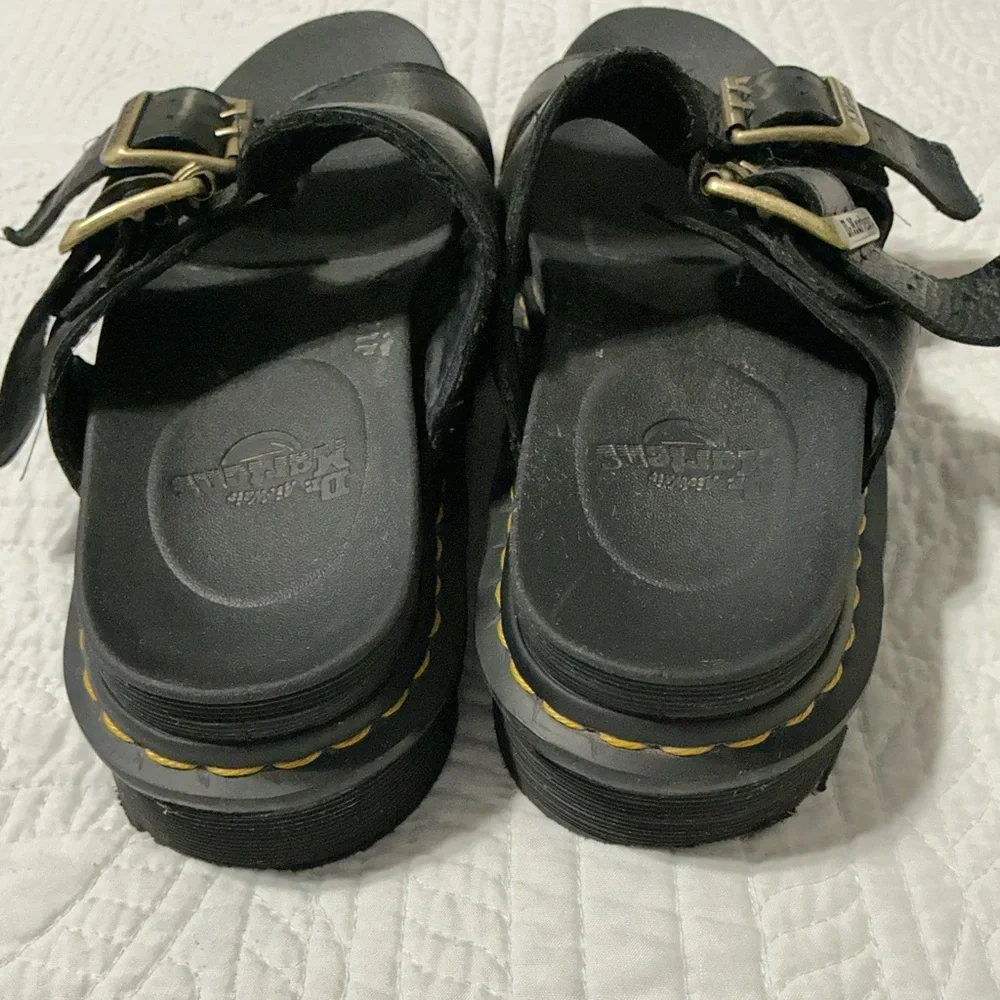Dr. Martens Myles ll black Unisex sandals size 10 men’s 11 women’s